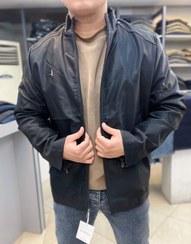 تصویر کاپشن کلاسیک وارداتی - مشکی / 4xl 