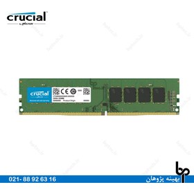 تصویر رم دسکتاپ کروشیال RAM CRUCIAL DDR4 16GB 2666MHz 