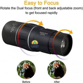 تصویر دوربین تک چشم 16 * 52 MONOCULAR 