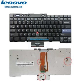 تصویر کیبورد لپ تاپ Lenovo Thinkpad T40 / T40P 