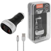 تصویر شارژر فندکی الدینیو مدل C2(اورجینال) LDNIO C2