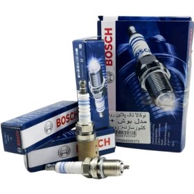 تصویر شمع تک پلاتین +8 شمع خودرو BOSCH