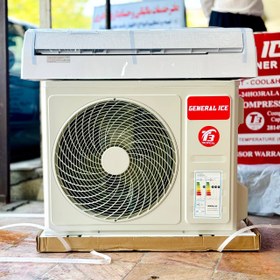 تصویر کولر گازی اسپلیت جنرال آیس 24 هزار T3 مدل GTSE-24HO3RALA Split cooler General Ice 24000btu t3 GTSE-24HO3RALA