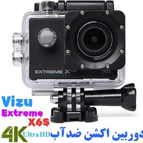 تصویر دوربین اکشن ورزشی ضداب مدل Vizu Extreme X6S 