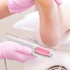 تصویر سنگ پا برقی و اپیلاتور نانو کریستال دوکاره 