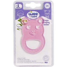 تصویر دندان گیر سیلیکونی وی کر - مدل محصول: لاک پشت Weecare Silicone Soothing Teether