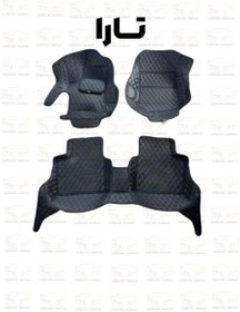 تصویر کفپوش ۵ بعدی ایران خودرو تارا چرم ۰۹۰ دلتا ایویا 