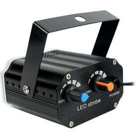 تصویر رقص نور LED Mini Room Strobe RGB 20W - کد 2125011102 