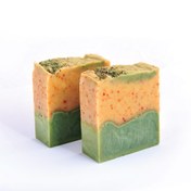 تصویر صابون ضد لک زردچوبه و جلبک اسپیرولینا 