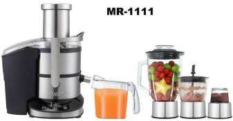 تصویر آبمیوه گیری چهار کاره مایر آلمان مدل MR1111 German Meier four-function juicer model MR1111