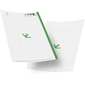 تصویر سربرگ رنگی کتان 120 گرم 