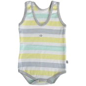 تصویر بادی رکابی نوزاد طرح فیل به آوران سایز ۰ تا ۳ ماه 