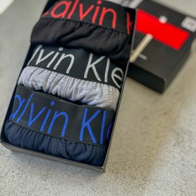 تصویر شورت باکسر 3 عددی Calvin Klein 1968 