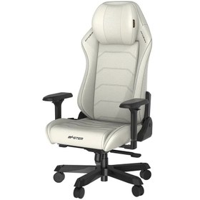 تصویر صندلی گیمینگ دی ایکس ریسر مدل Master 2023 XL White DXRacer Master 2023 XL White Silicon Leather Gaming Chair