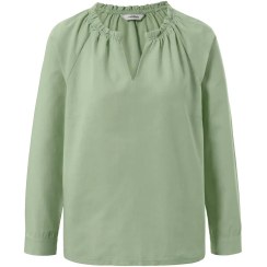 تصویر بلوز سبز یقه هفت زنانه چیبو 