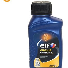 تصویر روغن ترمز الف DOT4 650 BRAKE FLUIDE ELF DOT-4 250ml