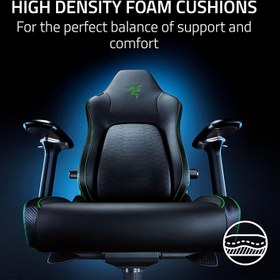 تصویر صندلی گیمینگ Razer Iskur v2 رنگ سیاه 