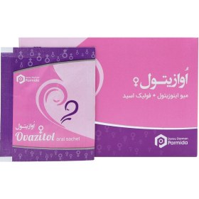 تصویر ساشه اوازیتول دارو درمان پارمیدا 30 عدد/Darou Darman Parmida OVazitol 30 Sachets Darou Darman Parmida OVazitol 30 Sachets