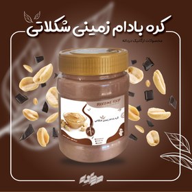 تصویر کره بادام زمینی شکلاتی - ۵۰۰گرم kare badamzamini