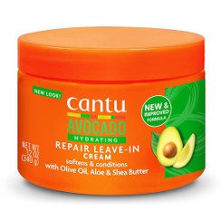 تصویر کرم ترمیم کننده مو کنتو مدل آووکادو حجم ۳۴۰ میلی لیتر مناسب موی فر 