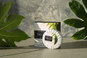 تصویر صابون ذغال بامبو و نارگیل تراست Trust Bamboo and coconut charcoal soap