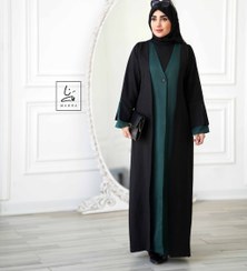 تصویر مانتو عبایی کمند 