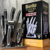 تصویر کارد ساطور دسته سنگین بونیتو مدل lx 2022 knife set_LX 2022