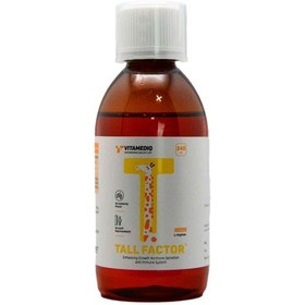 تصویر شربت تالفكتور 240 میلی لیتر ویتامدیك Vitamediq Tallfactor Syrap 240 ml