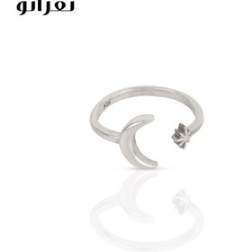 تصویر انگشتر نقره کد NW-01109 