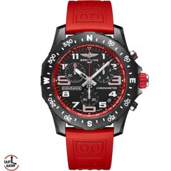 تصویر ساعت مچی برایتلینگ مردانه کرنوگراف بند رابر قرمز BREITLING SUOER OCEAN h5664 