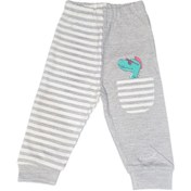 تصویر شلوار به آوران طرح دینو سایز نوزادی تا ۳ سال 