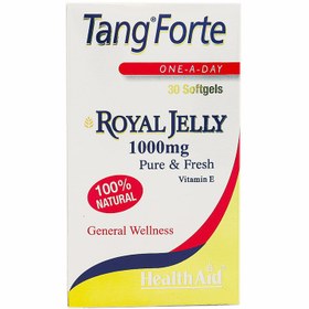 تصویر کپسول رویال ژلی تانگ فورت 1000 میلی گرم هلث اید 30 عددی ا Health Aid Tang Fort Royal jelly 1000mg Capsule 30Caps Health Aid Tang Fort Royal jelly 1000mg Capsule 30Caps