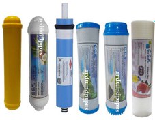 تصویر فیلتر دستگاه تصفیه آب خانگی (مرحله 1،2،3،4،5،6) با کیفیت عالی ا Household water purifier filter (stage 1, 2, 3, 4, 5, 6) Household water purifier filter (stage 1, 2, 3, 4, 5, 6)