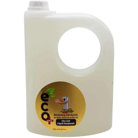 تصویر مایع دستشوئی طلایی ایکومویست حاوی گلیسیرین حجم 3750 میلی لیتر eco moist golden toilet liquid containing glycerin 3750ml