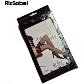 تصویر جوراب شلواری گیپور ژله ای شیشه ای 