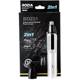 تصویر موزن 2 کاره روزیا مدل HD102 ا Rozia HD 102 Nose & Ear Trimmer Rozia HD 102 Nose & Ear Trimmer