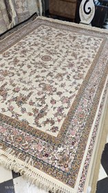 تصویر فرش 700 شانه رزا کرم - 12متری 