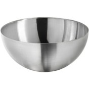 تصویر کاسه استیل ایکیا مدل BLANDA BLANK سایز 28 Ikea BLANDA BLANK Serving bowl stainless steel Size 28