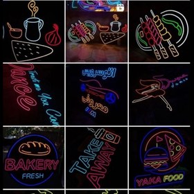 تصویر تابلو نئون 