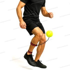 تصویر توپ هدبال بهمراه هدبند مدل تنیسی 