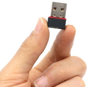 تصویر کارت شبکه USB بی سیم مدل 802.11N 802.11N wireless usb network card