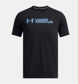 تصویر تیشرت مردانه آندر آرمور اورجینال مشکی Under Armour 1386807 