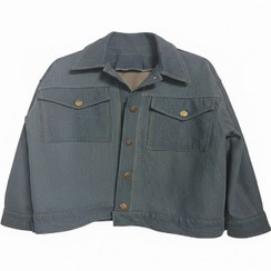 تصویر کراپ کت زنانه ترسه به نگار مدل اسپرت 