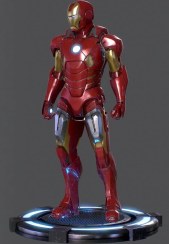 تصویر اکشن فیگور آیرون‌من اولین لباس 