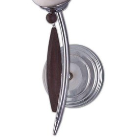 تصویر چراغ دیواری چوبی چشمه نور کد 2540/1W-BR-C 