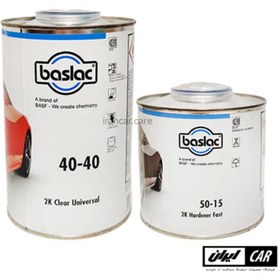 تصویر کیلر و هاردنر دوقلو ضدخش باسلاک مدل Baslac Clearcoats 40-40 