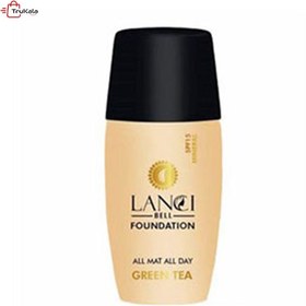 تصویر کرم پودر پمپی لنسی بل شماره S3 ا LANCI BELL Foundation Cream LANCI BELL Foundation Cream