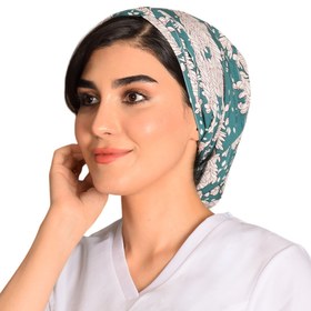 تصویر کلاه حجاب طرحدار کد 136 