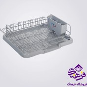 تصویر جاظرفي پیشتاز کاوه مدل غزال 1طبقه استيل 