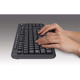 تصویر کیبورد و ماوس بی‌سیم لاجیتک مدل MK270 با حروف فارسی Logitech MK270 Wireless Keyboard and Mouse